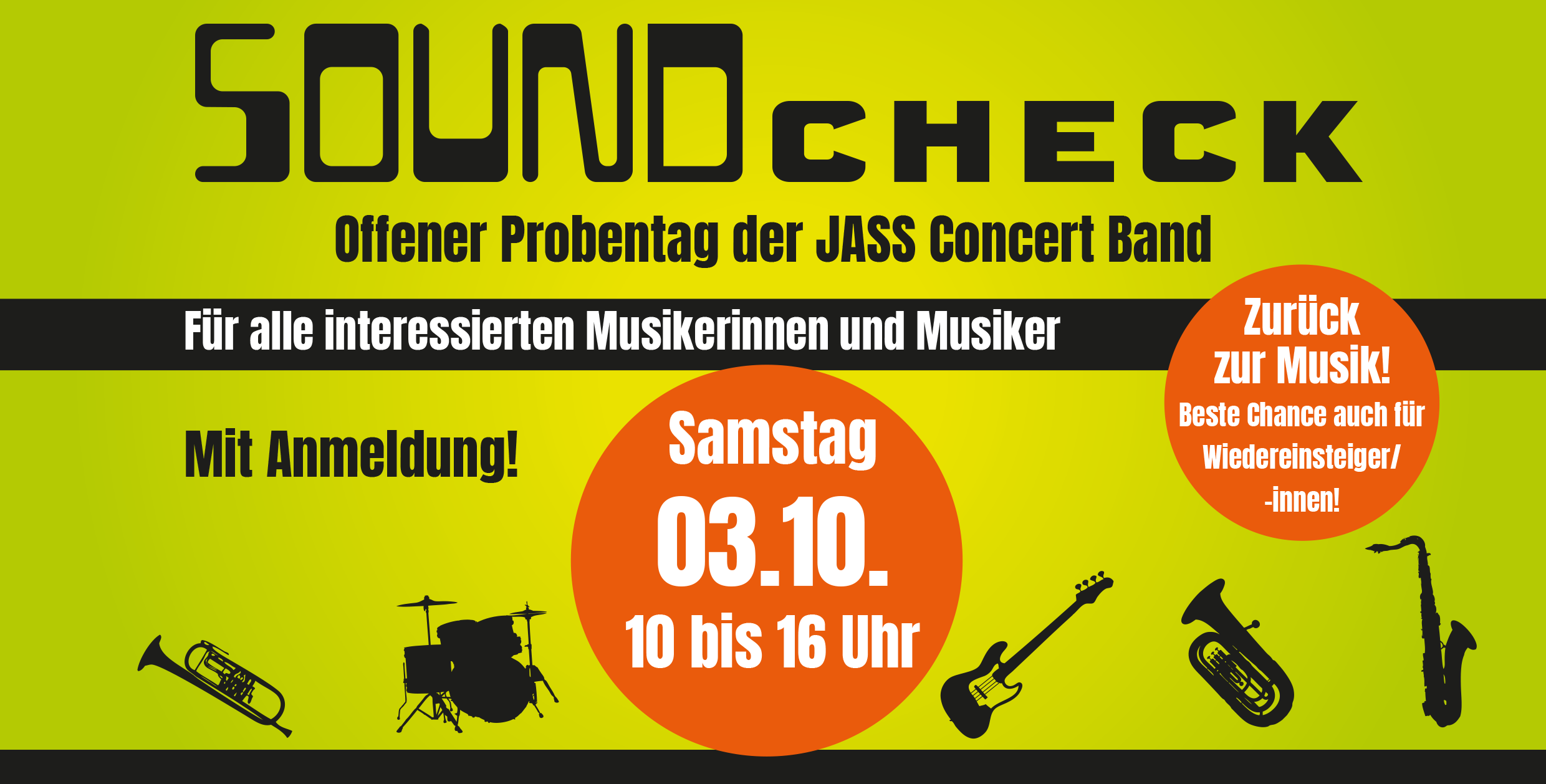 offene Orchester Probe