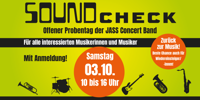 offene Orchester Probe